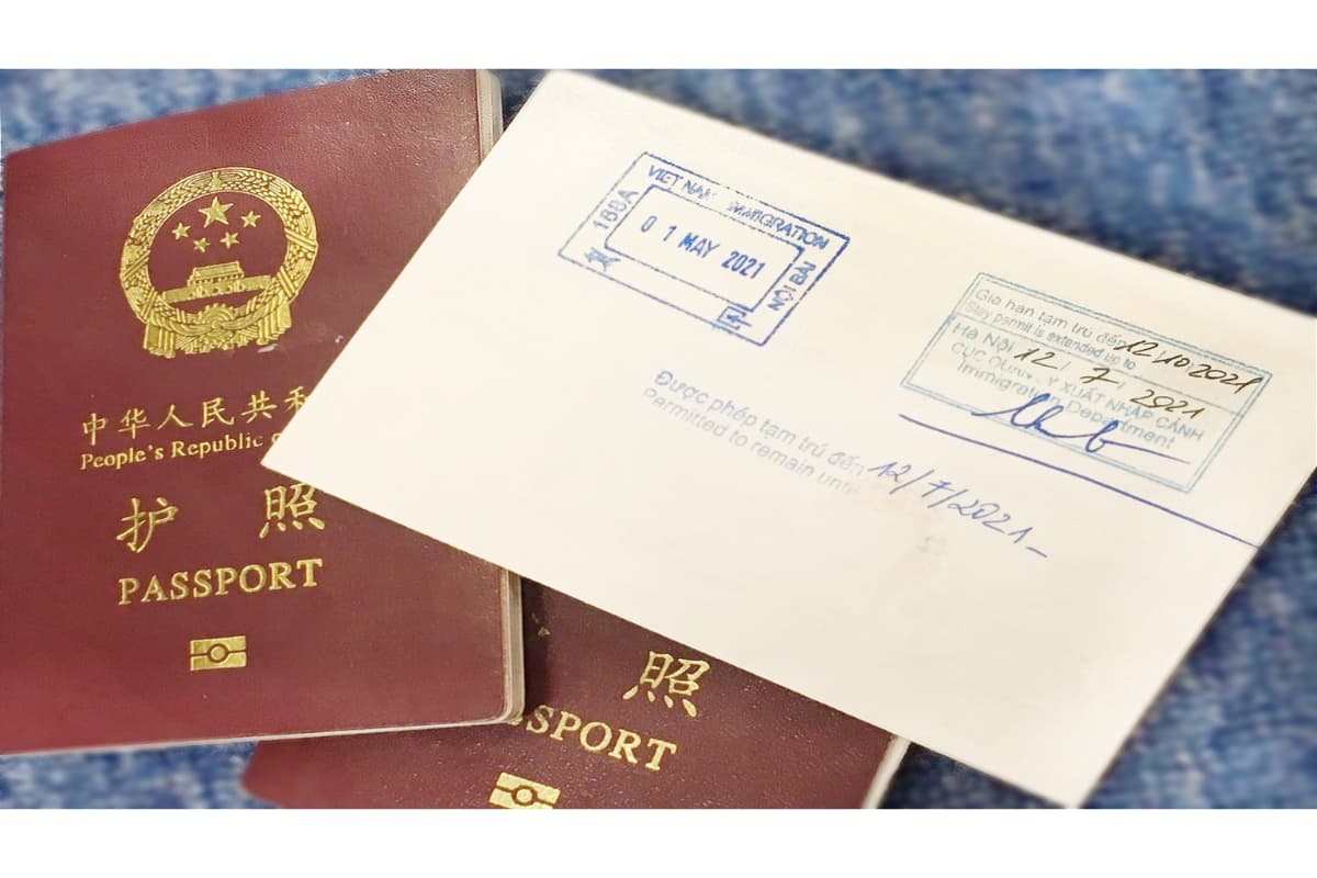 Evisa cho người trung quốc vào Việt Nam