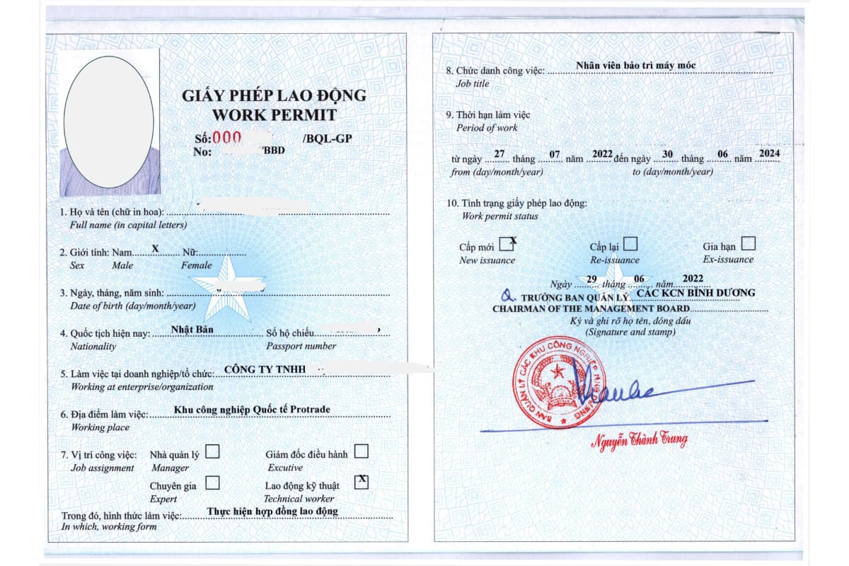 Giấy phép lao động hết hạn thì phải làm thế nào?