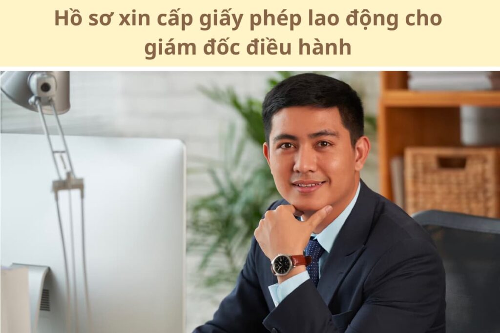 Hồ sơ xin cấp giấy phép lao động cho giám đốc điều hành